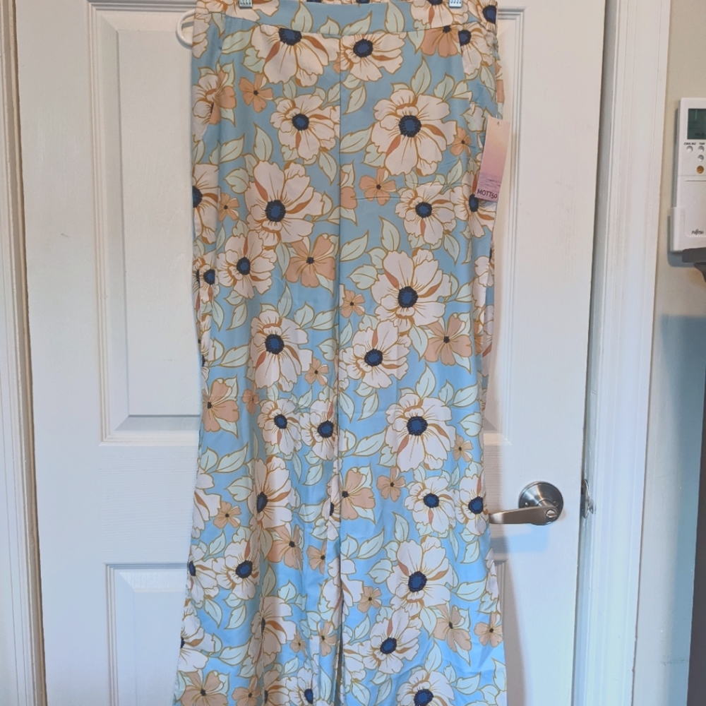 UV50+ Protection Floral Sun Pants